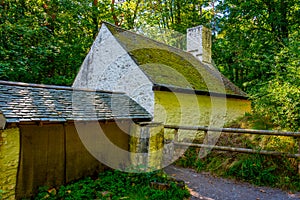 Historical houses at St. Fagans National Museum of History