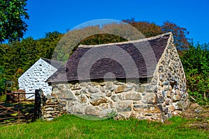 Historical houses at St. Fagans National Museum of History