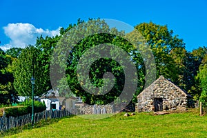 Historical houses at St. Fagans National Museum of History