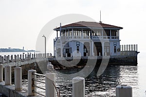 Historical Istanbul Moda Pier. istanbul 15 November 2020