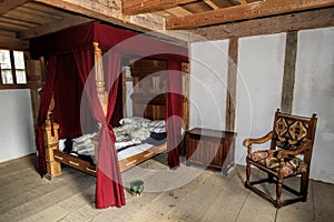 Historical Jamestown Settlement Building Interior