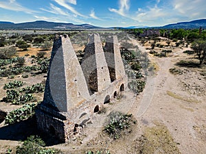 Historical Jesuit Furnaces in Pozos, Guanajuato