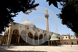 Historical justice mosque in Aleppo
