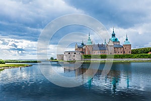 Historical Kalmar castle in Sweden Scandinavia Europe. Landmark.