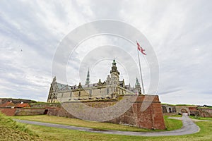 The historical Kronborg Castle