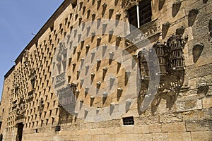 Historical library in Salamanca, Spain