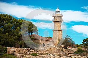 Historical lighthouse.