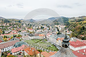 Historické hlavné námestie v barokovom štýle - Slovensko