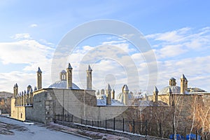 Historical market building tashan in Erzurum