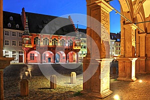 Historical Merchants\' Hall, Freiburg im Breisgau, Germany photo