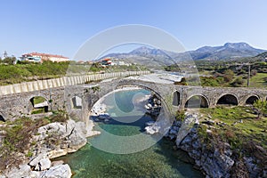 Historical Mesi Bridge, Shkoder, Albania