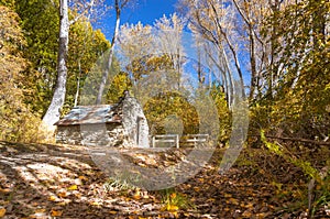 Historical Miners Hut in Arrowtown