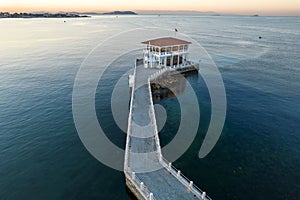 Historical Moda Pier. Kadikoy, Istanbul.