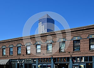 Historical and Modern Buildings in Dowtown Portland, Oregon