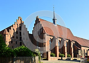 Historical Monastery and Church in the Village Wienhausen, Lower Saxony