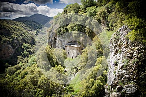 Historical monastery in the Kapsali Gorge