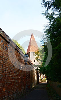 Historical Monastery in the Village Ebstorf, Lower Saxony