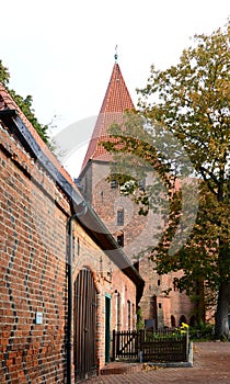 Historical Monastery in the Village Ebstorf, Lower Saxony