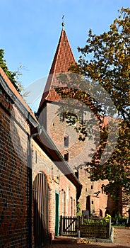 Historical Monastery in the Village Ebstorf, Lower Saxony