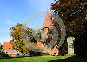 Historical Monastery in the Village Ebstorf, Lower Saxony