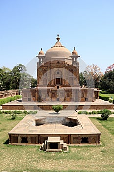 Historical Monument in Allahabad, India photo
