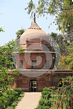 Historical Monument in Allahabad, India photo