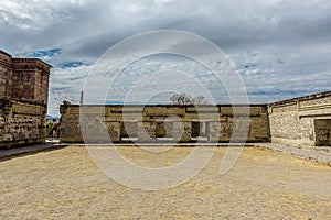 Historical monument in an the ancient Mesoamerican city