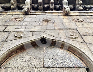 Historical monument Gol Gumbaz architecture in Maharashtra