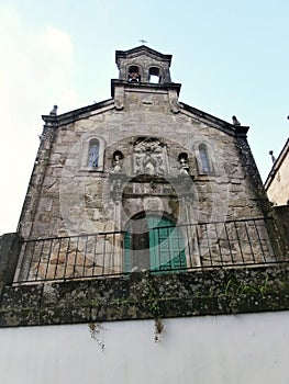 Historical monuments of the city called Tui. In Galicia Northwest Spain