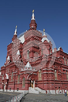 Historical museum in Moscow on Red Square