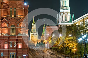 Historical Museum on Red Square. Moscow, Russia