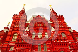 Historical Museum on Red Square photo