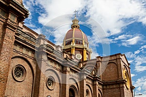 Historical Nuestra SeÃ±ora del Palmar cathedral in Palmira