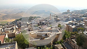Historical old Mardin city panoramic view. Turkey