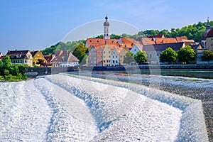 Historical Old Town of Landsberg am Lech, Bavaria, Germany