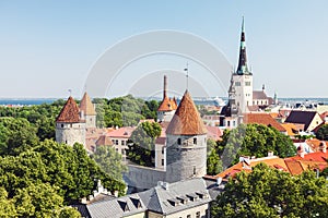 Historical old town of Tallinn