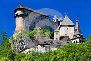 Famous Orava Castle, Slovakia