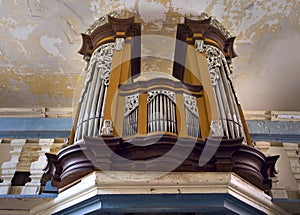 Historical organ photo