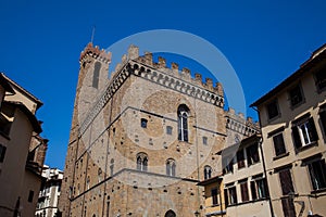 Palazzo del Bargello built in 1256 to house the police chief of Florence photo