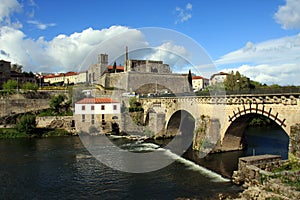 Historical part of Barcelos city photo