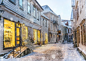 Historical part of Bergen