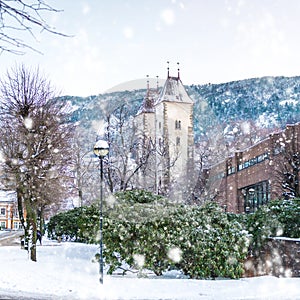 Historical part of Bergen