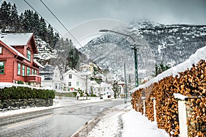 Historical part of Bergen