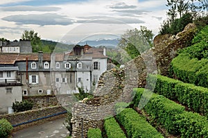 Historical part of the French city Pau