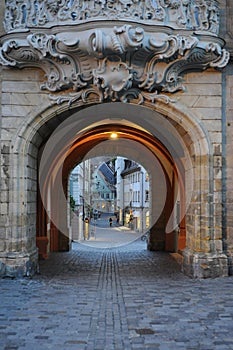 Historical passage in Bamberg Germany