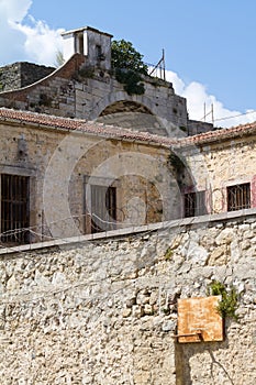 Historical prison in the Turkish city Sinop at the Black Sea