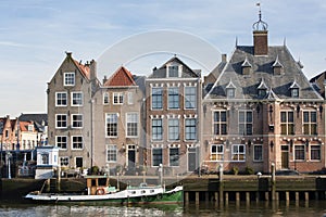 Historical quayside of Maassluis photo