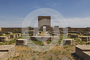 Rabati Malik Caravanserai in Navoiy, Uzbekistan. photo