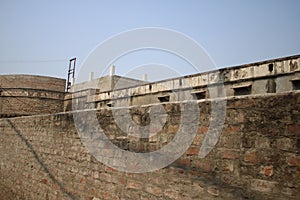 Beautiful Ramnagar fort near Ganges river opposite to Tulsi ghat photo