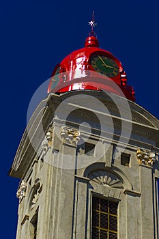Historical Red Church Dome